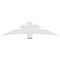 Ekena Millwork Davenport Architectural Grade PVC Gable Bracket, 72"W x 18"H x 4"D x 6"F, 6/12 Pitch GBP072X18X0406DAV00 - alternate 4